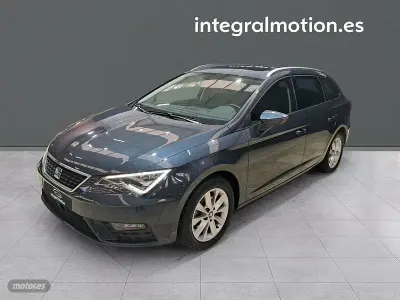 Usado Seat Leon ST 131 CV (96 kW) 2019 Gris Familiar