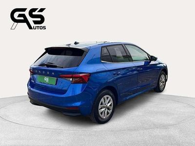 Usado Skoda Fabia Selection 116 CV (85 kW) 2025 Azul Utilitario