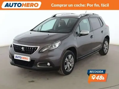 Usado Peugeot 2008 Style 82 CV (60 kW) 2017 Gris SUV