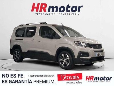 Usado Peugeot Rifter Allure 131 CV (96 kW) 2021 Gris Monovolumen