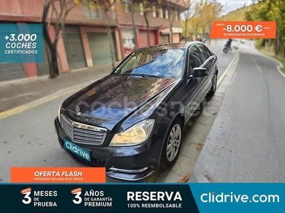 Negro Usado 2011 Mercedes C200 Avantgarde Berlina | 9190 € (Buen precio)