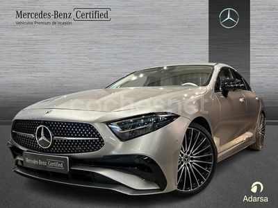 Plateado Usado 2023 Mercedes CLS220 AMG line Berlina | 52.100 €