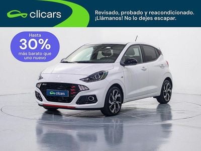 Usado Hyundai i10 N Line 84 CV (61 kW) 2024 Blanco Utilitario