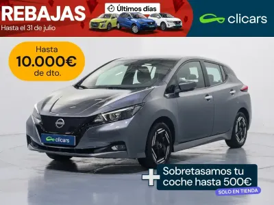Usado Nissan Leaf Acenta 110 kW (150 CV) 2024 Gris Utilitario