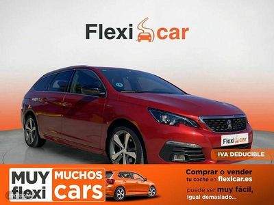 Usado Peugeot 308 SW GT-line 130 CV (95 kW) 2019 Rojo Familiar