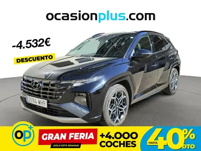 Usado Hyundai Tucson N Line 150 CV (110 kW) 2023 Negro SUV