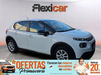 Usado Citroën C3 PureTech 82 CV (60 kW) 2019 Blanco Utilitario
