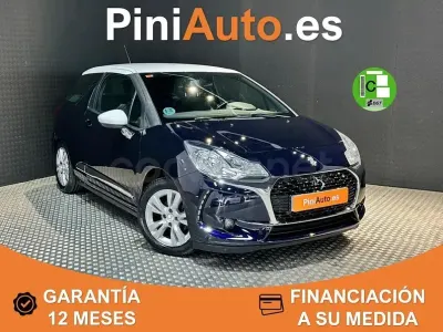 Usado DS Automobiles DS3 75 CV (55 kW) 2018 Azul Berlina