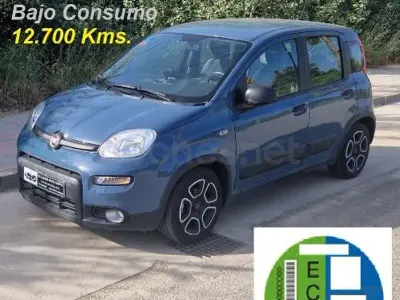 Usado Fiat Panda City Life 70 CV (51 kW) 2021 Azul Utilitario