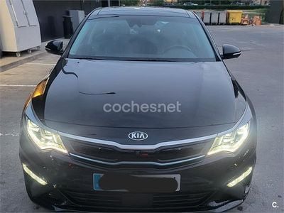 Occasion Kia Optima Hybrid 205 PK (150 kW) 2020 Zwart Sedan