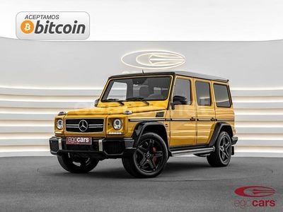 Usado Mercedes G63 AMG AMG 571 CV (419 kW) 2015 Amarillo SUV