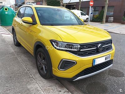 Usado VW T-Cross R-line 150 CV (110 kW) 2024 Amarillo SUV