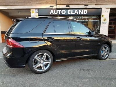 Usado Mercedes GLE500 330 kW (449 CV) 2017 Negro SUV