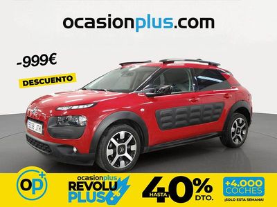 Usado Citroën C4 Cactus Feel 100 CV (73 kW) 2016 Rojo Utilitario