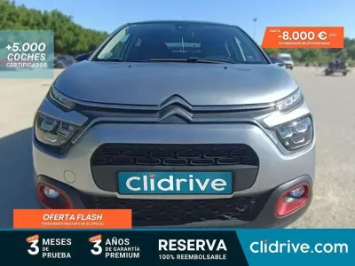 Usado Citroën C3 PureTech 83 CV (61 kW) 2021 Gris Utilitario