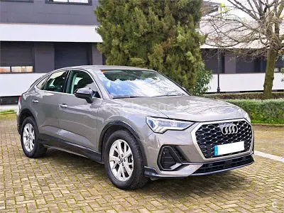 Usado Audi Q3 Sportback S-Line 150 CV (110 kW) 2020 Gris / plata SUV