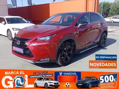 Usado Lexus NX300h Sport Line 197 CV (144 kW) 2017 Rojo SUV