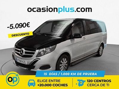 Gris Usado 2019 Mercedes V220 Exclusive Monovolumen | 35.590 € (Super precio)