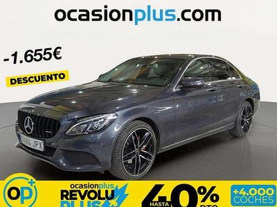 Usado Mercedes C220 170 CV (125 kW) 2016 Gris Berlina