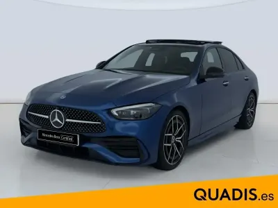 Usado Mercedes C220 200 CV (147 kW) 2021 Azul Berlina
