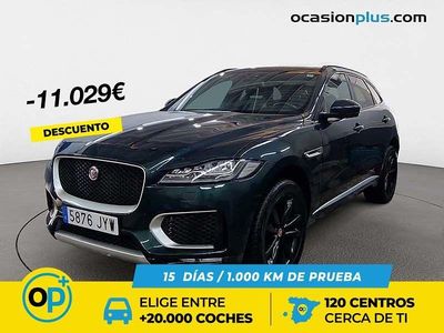 Usado Jaguar F-Pace S 380 CV (279 kW) 2017 Verde SUV
