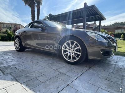 Beige Usado 2005 Mercedes SLK200 Descapotable | 12.495 €