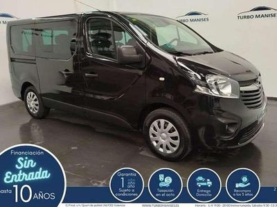 Usado Opel Vivaro S 120 CV (88 kW) 2019 Negro Monovolumen