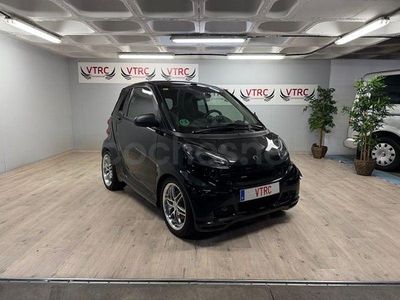Usado Smart ForTwo Cabrio Brabus Xclusive 102 CV (75 kW) 2010 Negro Descapotable