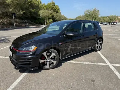 Usado VW Golf VII GTI 230 CV (169 kW) 2017 Negro Berlina