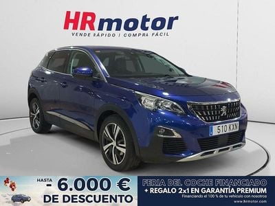 Azul Usado 2019 Peugeot 3008 Allure SUV | 15.280 € (Precio justo)