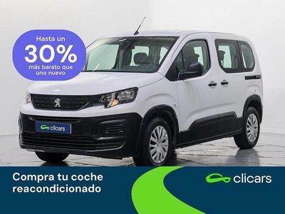 Usado Peugeot Rifter Active 100 CV (73 kW) 2022 Blanco Monovolumen