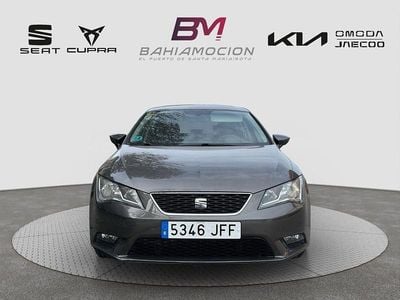 Usado Seat Leon Reference 110 CV (80 kW) 2015 Gris Berlina