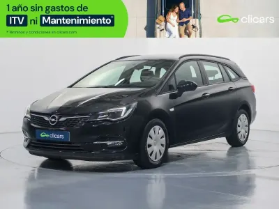 Usado Opel Astra S 105 CV (77 kW) 2021 Negro Familiar