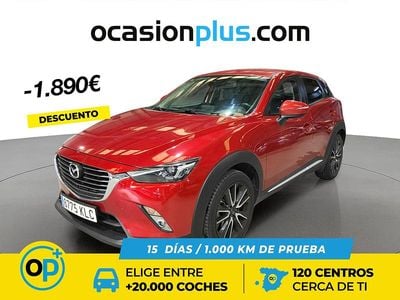 Usado Mazda CX-3 Luxury 120 CV (88 kW) 2018 Rojo SUV