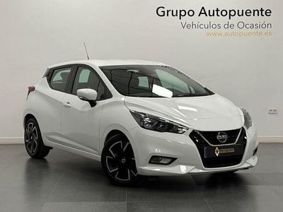 Usado Nissan Micra Acenta 92 CV (67 kW) 2022 Blanco Utilitario