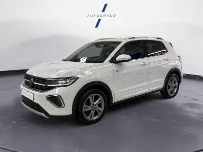 Usado VW T-Cross R-line 116 CV (85 kW) 2024 Blanco SUV