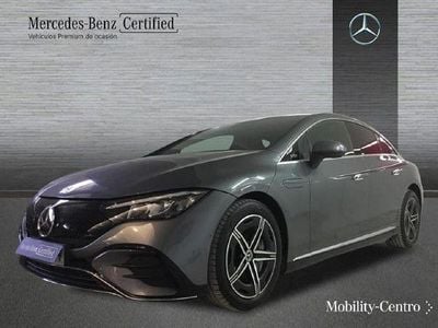 Usado Mercedes EQE350 AMG line 214 kW (292 CV) 2024 Selenitgrey  metallic paint Berlina