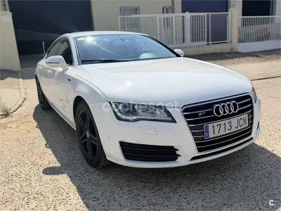 Usado Audi A7 Sportback S-Line 204 CV (150 kW) 2011 Blanco Utilitario