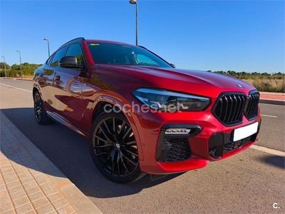 Usado BMW X6 M Sport 340 CV (250 kW) 2020 Granate SUV