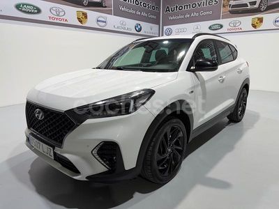 Usado Hyundai Tucson N Line 136 CV (100 kW) 2020 Blanco SUV