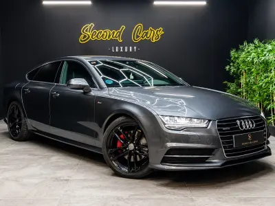 Usado Audi A7 Sportback S-Line 272 CV (200 kW) 2017 Gris Utilitario