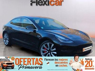 Usado Tesla Model 3 Performance 461 kW (627 CV) 2019 Negro Berlina