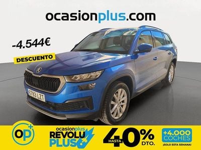 Usado Skoda Kodiaq Ambition 150 CV (110 kW) 2022 Azul SUV
