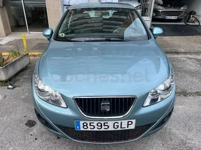 Begagnad Seat Ibiza Style 90 HK (66 kW) 2009 Grön Sedan