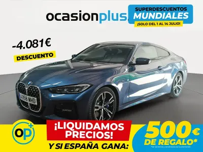 Usado BMW 420 Coupé 190 CV (139 kW) 2023 Azul Coupe