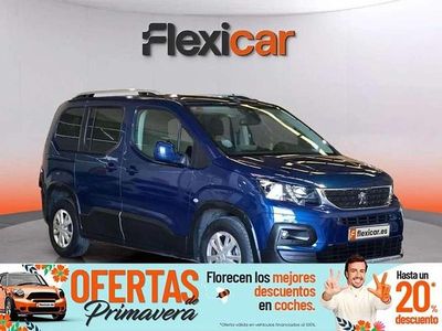Usado Peugeot Rifter Allure 99 CV (72 kW) 2018 Azul Monovolumen