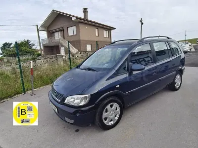 Usado Opel Zafira Elegance 125 CV (91 kW) 2002 Azul Monovolumen