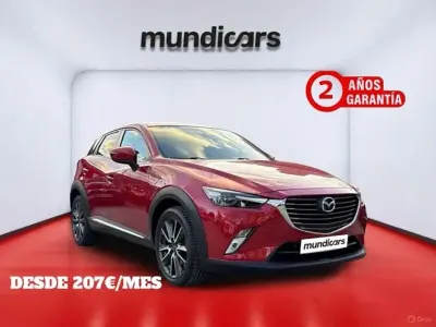 Begagnad Mazda CX-3 Luxury 105 HK (77 kW) 2017 Röd SUV