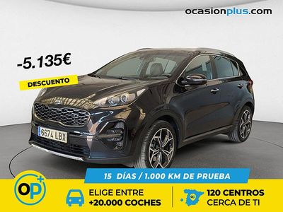 Usado Kia Sportage GT-Line 115 CV (84 kW) 2019 Negro SUV