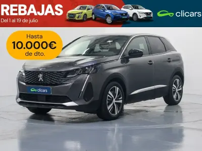 Usado Peugeot 3008 Allure 225 CV (165 kW) 2021 Gris / plata SUV